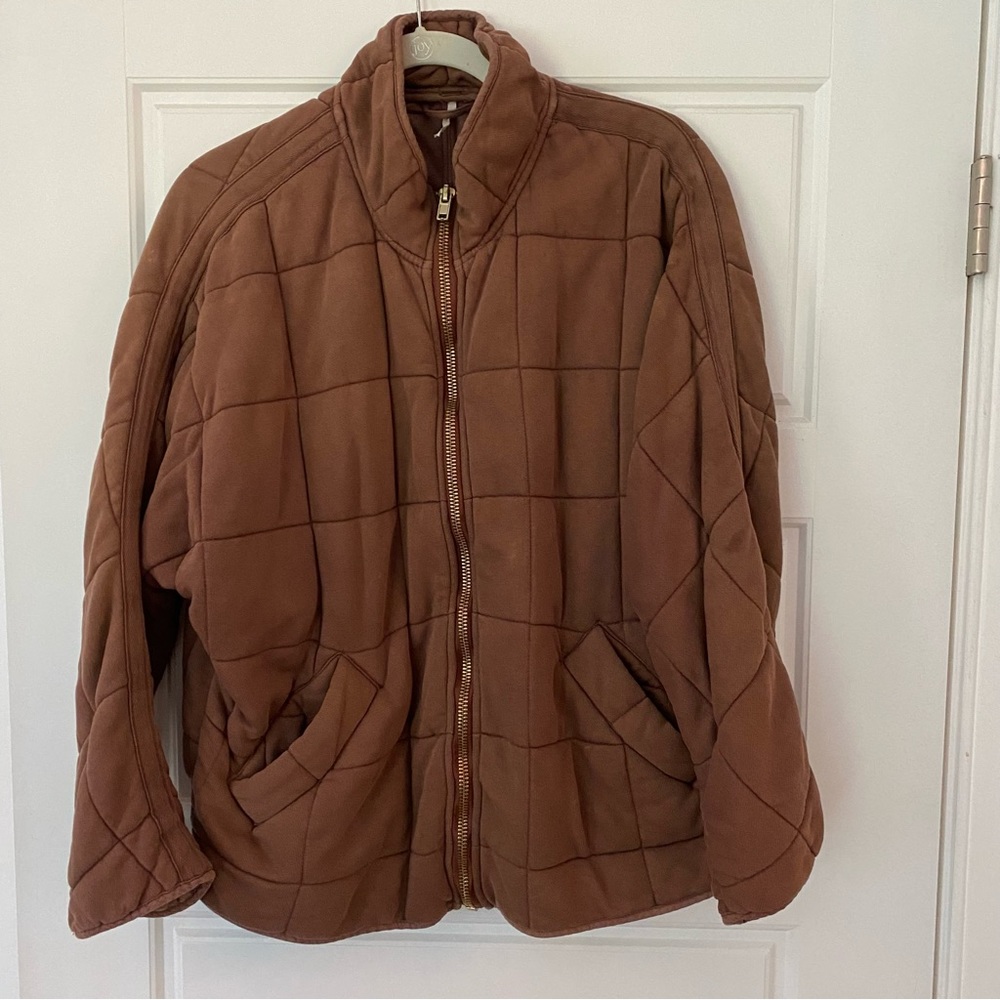 Free People Dolman Quilted Jacket